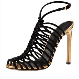 Gucci Corded Suede Sandal Never Worn